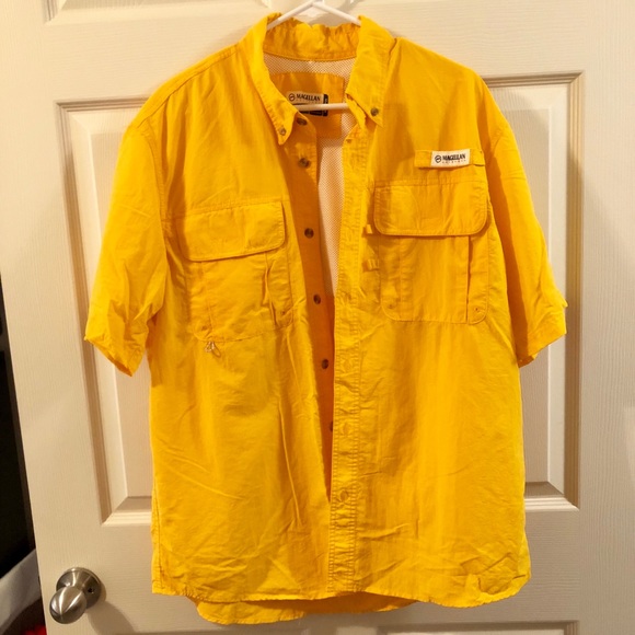 Yellow magellan shirts Clearance
